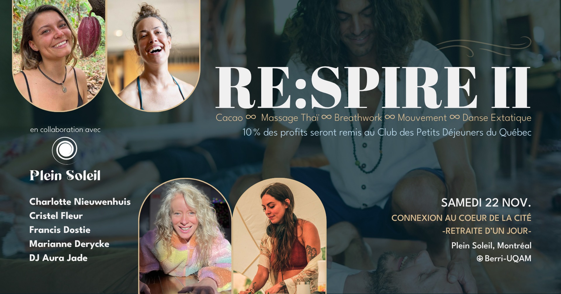 RE:SPIRE II Retraite d'un Jour Connexion au Coeur de la Cité à Plein Soleil