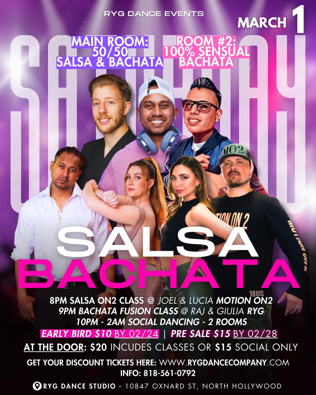 RYG 50 50 SALSA & BACHATA