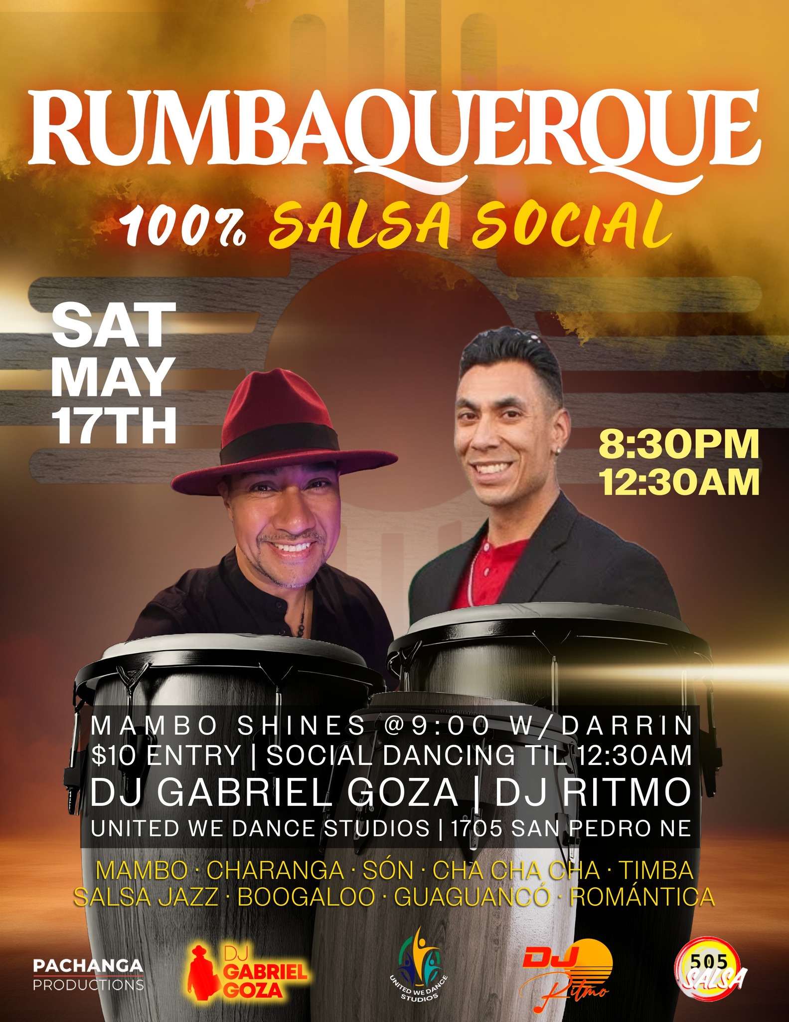 RUMBAQUERQUE : 100% Salsa Social