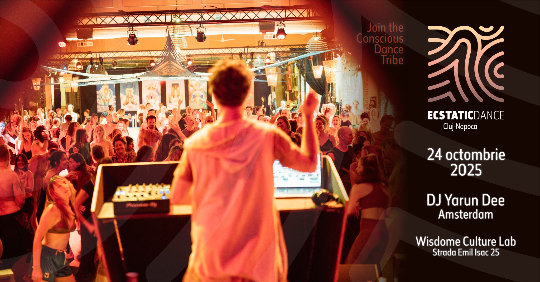 Ecstatic Dance Cluj-Napoca: Every Body Here and Now DJ Yarun Dee (Amsterdam)