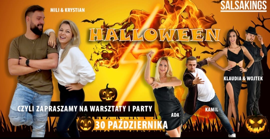 Halloweenowe warsztaty + party w Salsa Kings