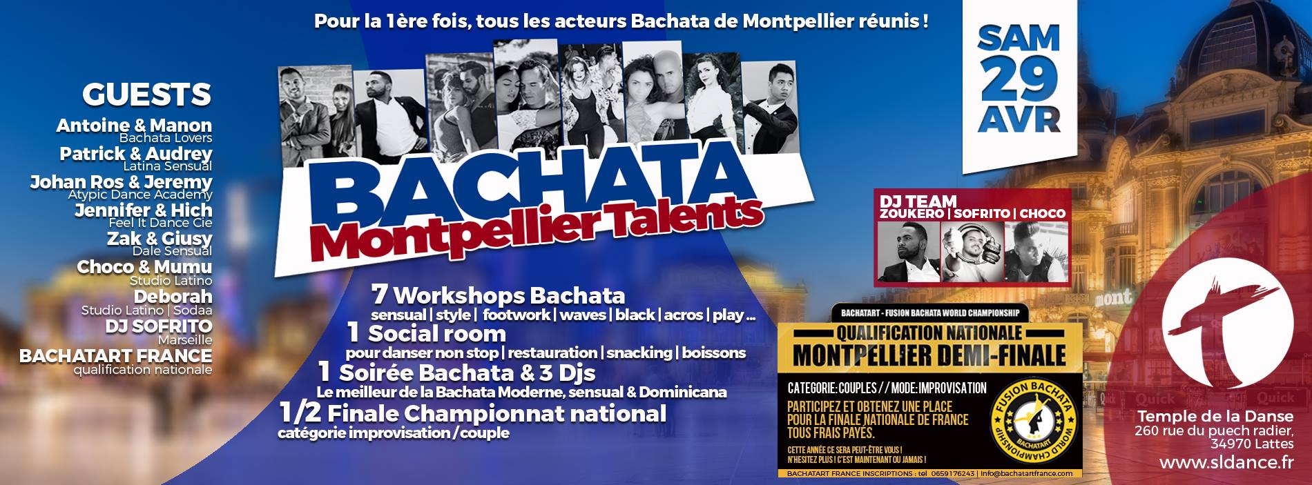 Sam29avr - Bachata Montpellier Talents