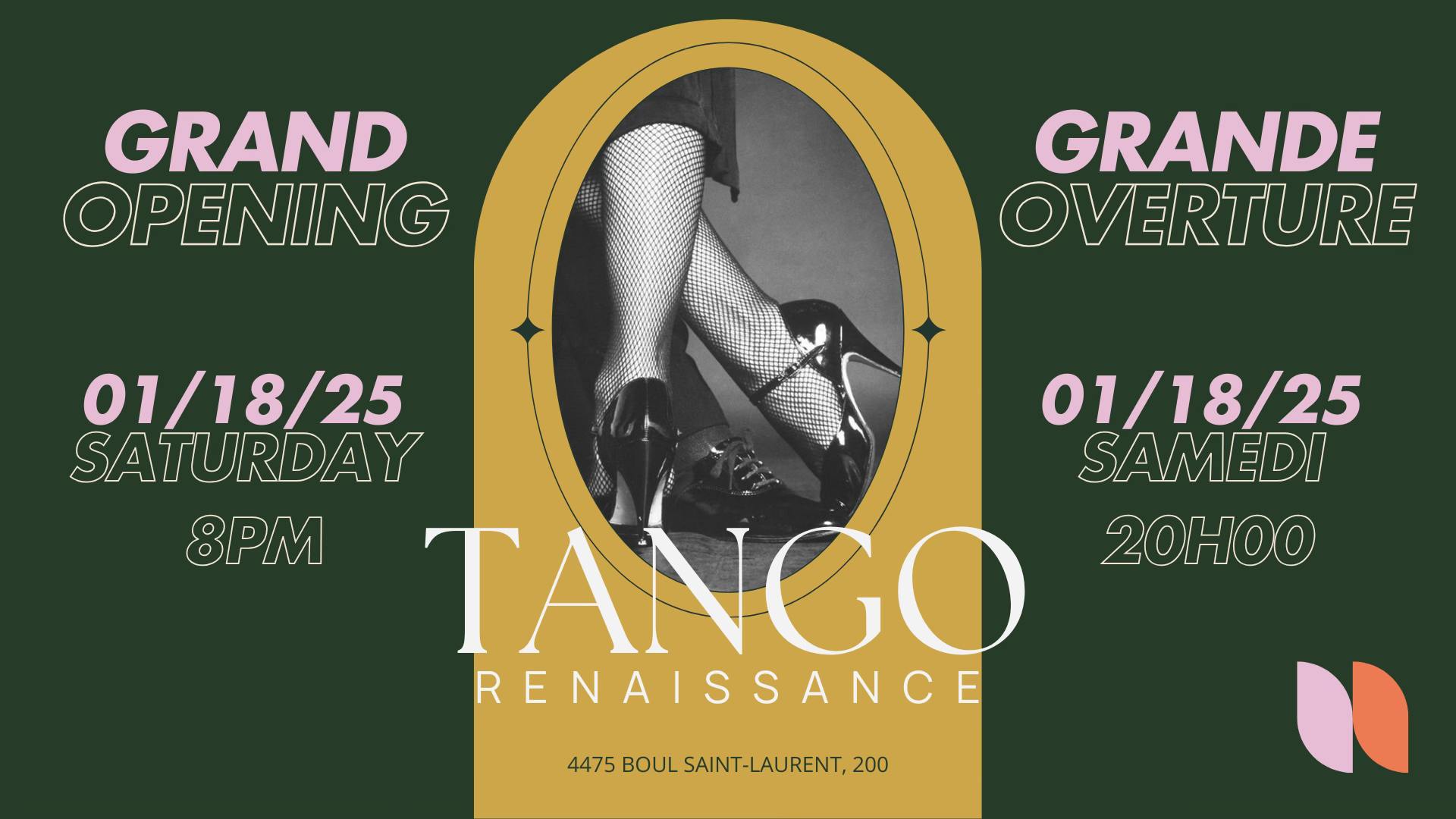 Tango Renaissance Grande Ouverture Party