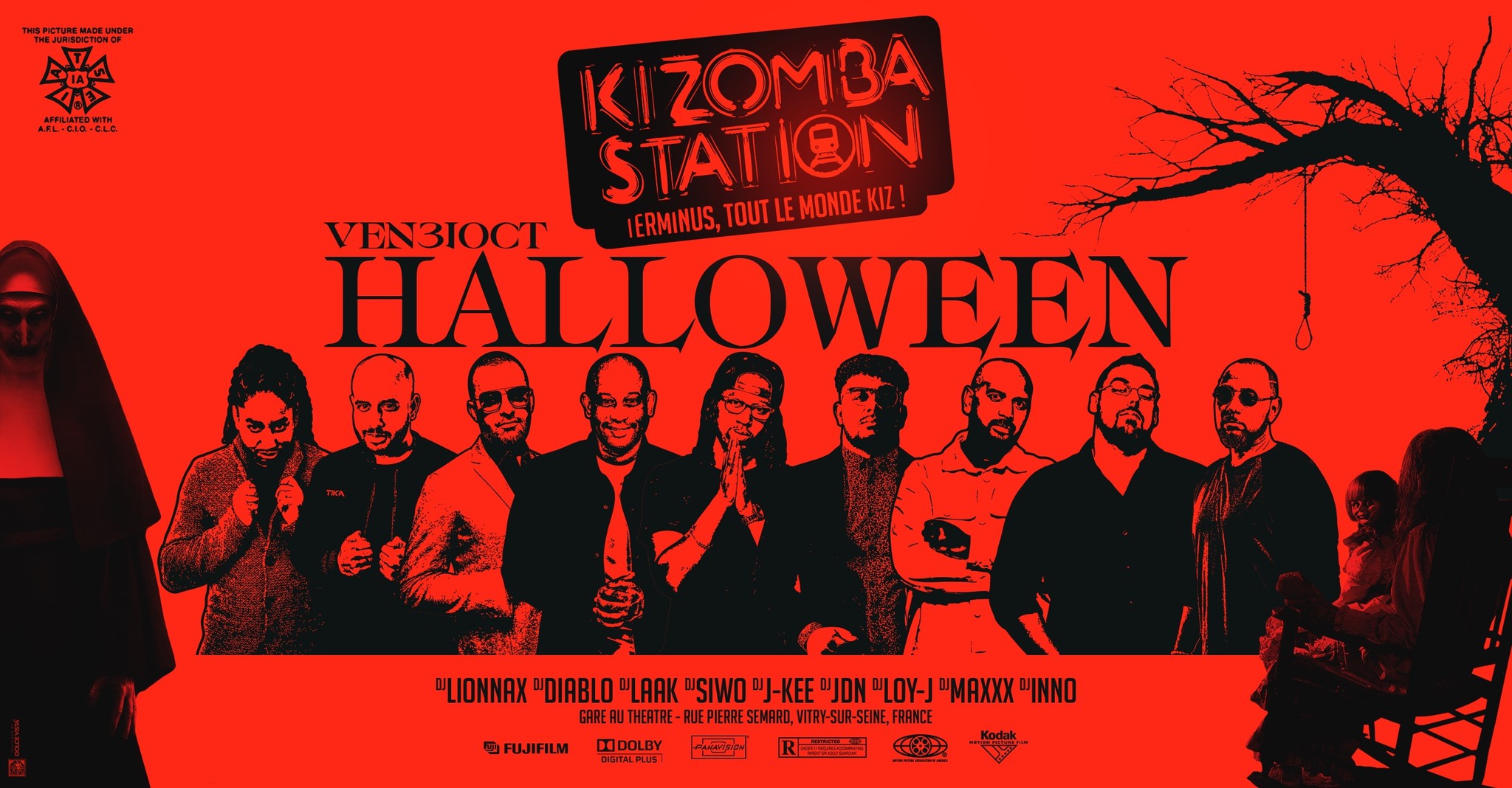 Kizomba Station - Vendredi 31 Octobre - Halloween Édition
