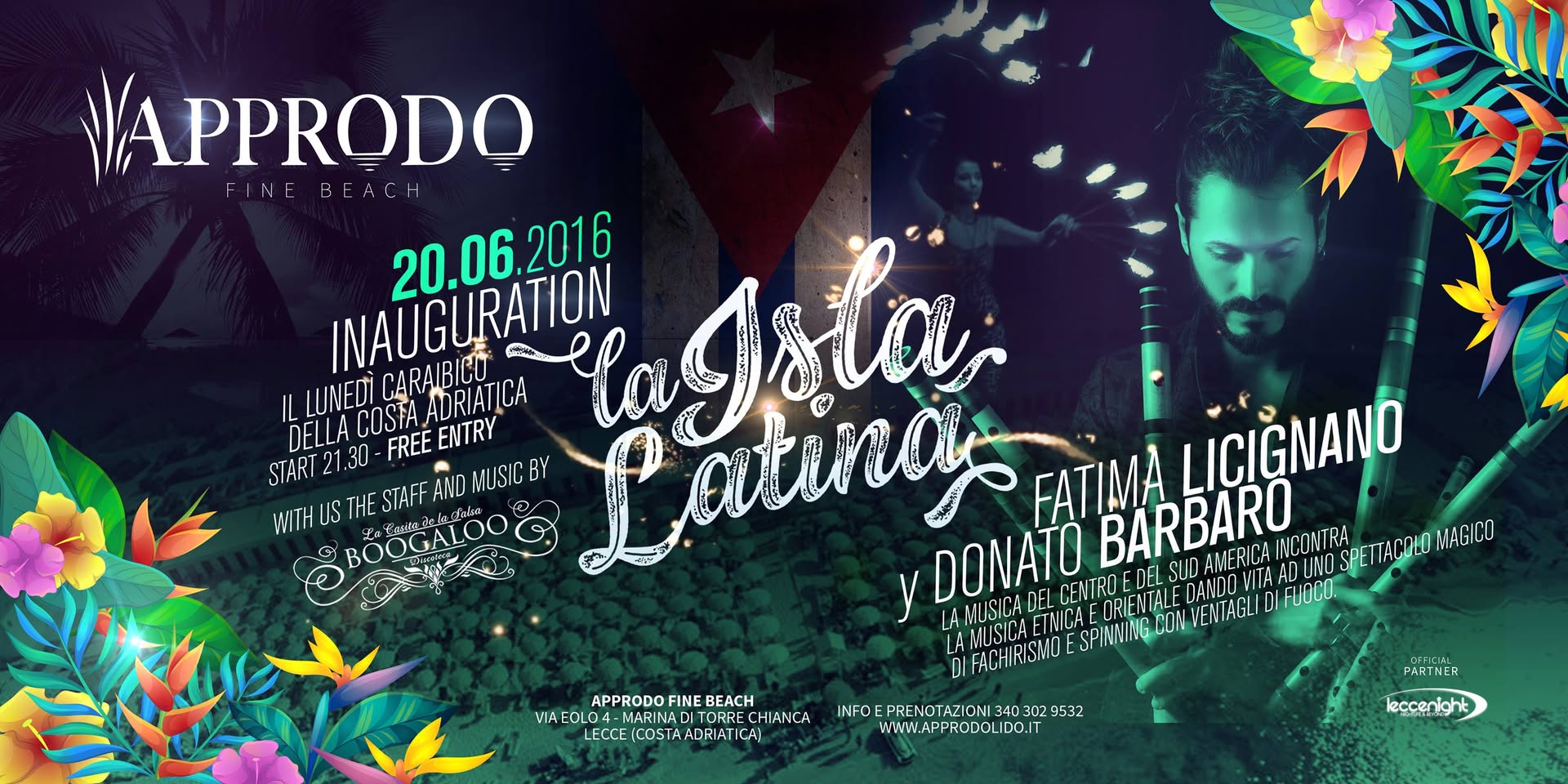 La isla latina ✯ inaugurazione ✯ Free Entry