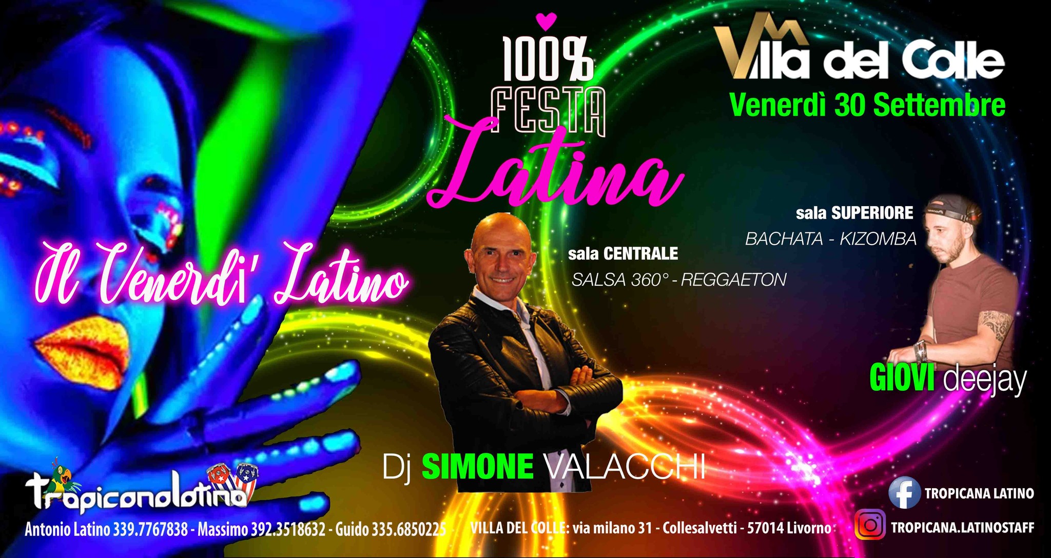 FESTA LATINA 100% - Villa del Colle