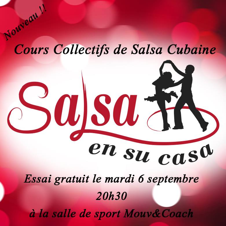 Porte Ouverte gratuite Cours Salsa Cubaine à Mouv&Coach