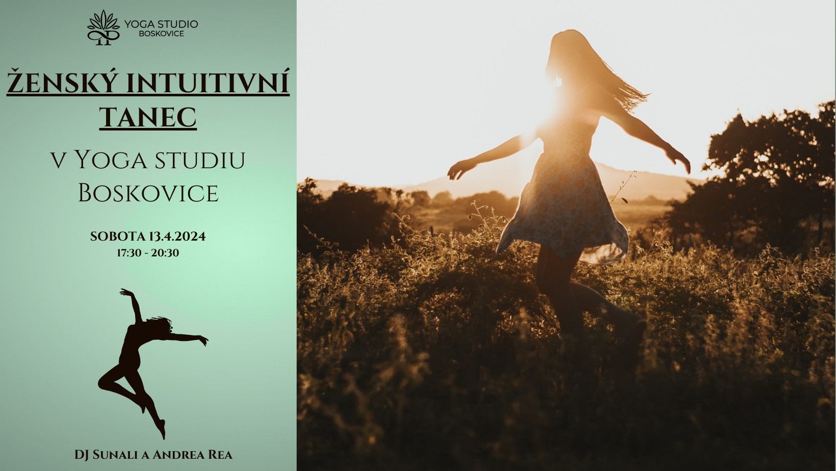 ŽENSKÝ INTUITIVNÍ TANEC s Dj Sunali a Andreou Rea