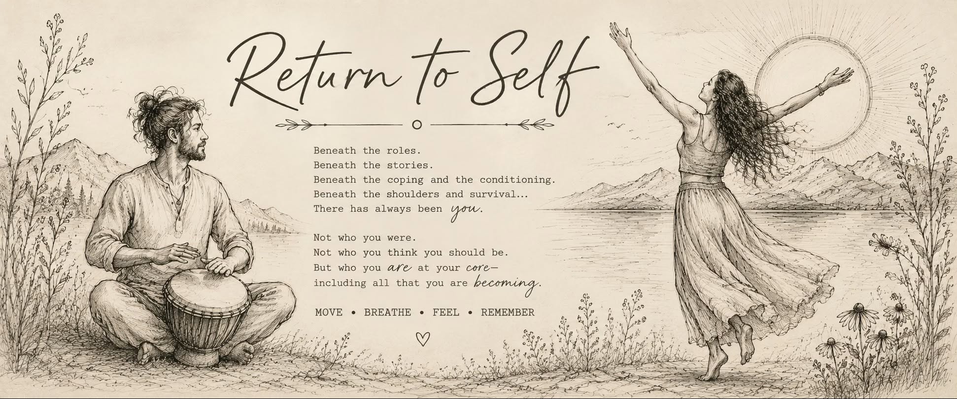 Rhythm Sanctuary ~ Return to Self ~ w Steven Newman