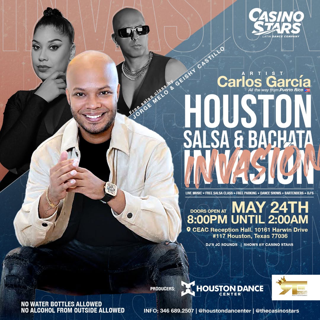 Houston Salsa & Bachata invasión ft. CARLOS GARCÍA