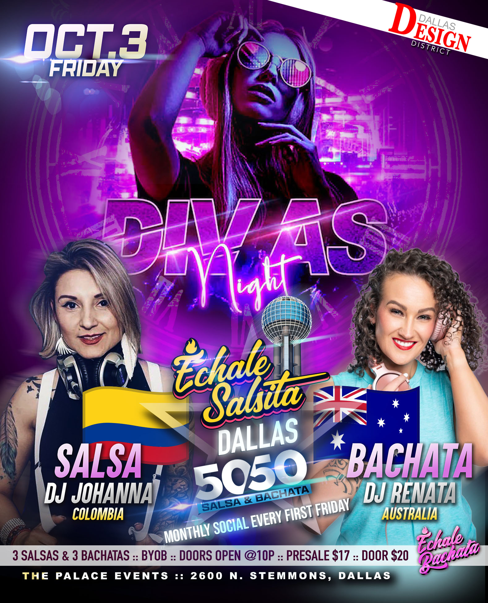 Echale Salsita Dallas Social - DIVAS NIGHT!