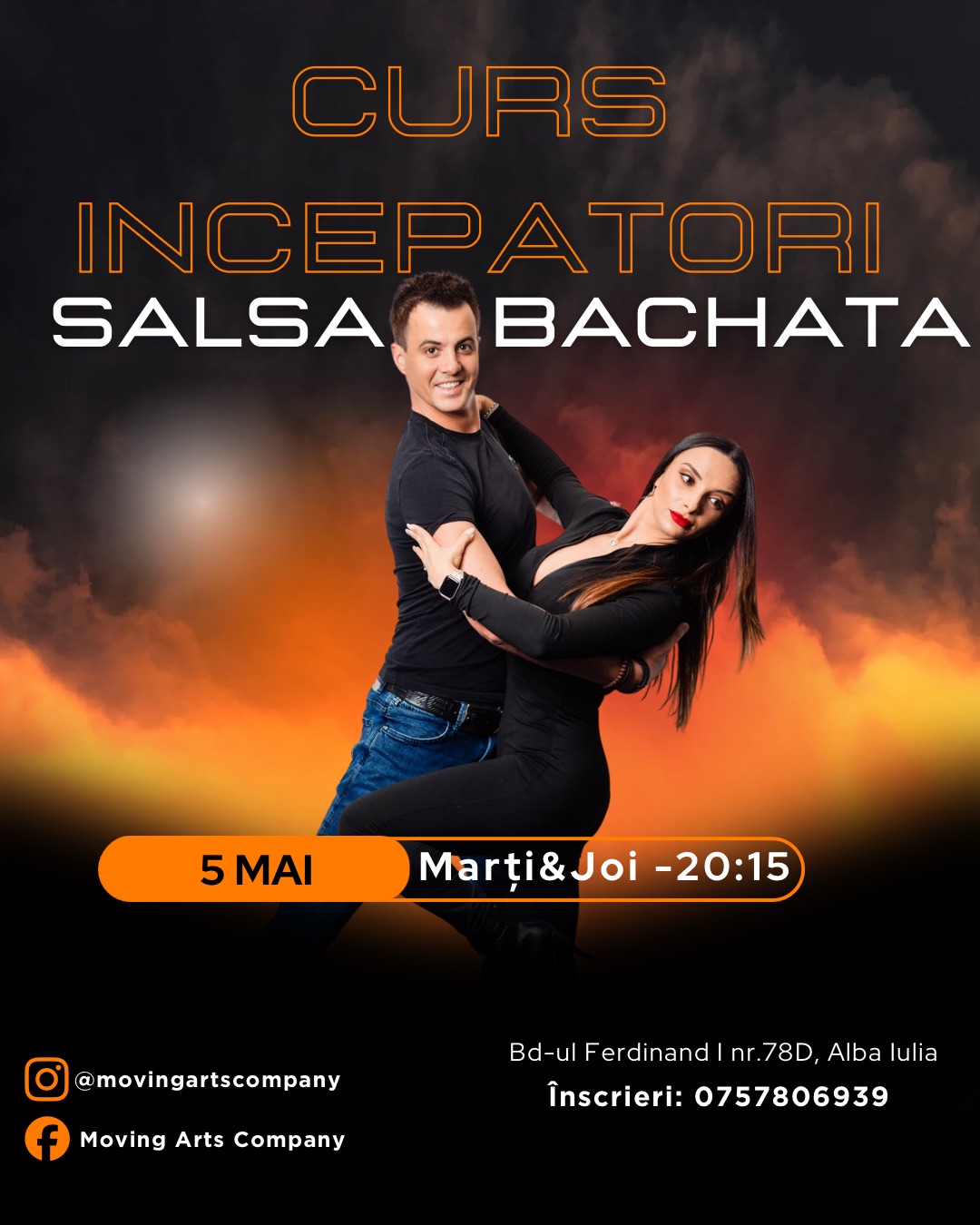 Curs de Salsa și Bachata începători