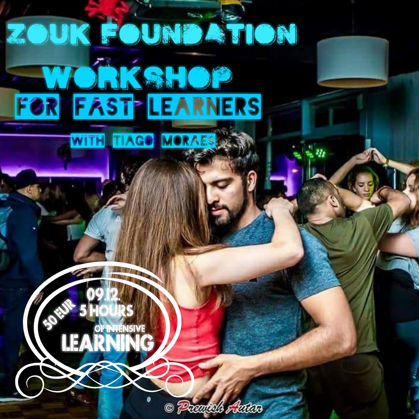 Zouk Intensive Beginner's Workshop For Dancers