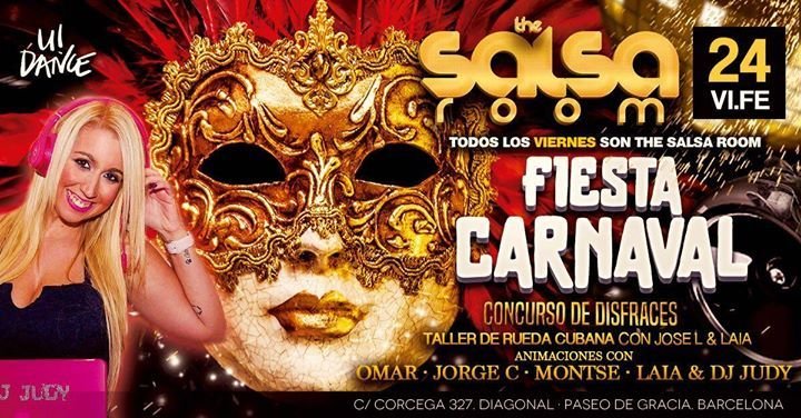 Carnaval en The Salsa Room - u!dance