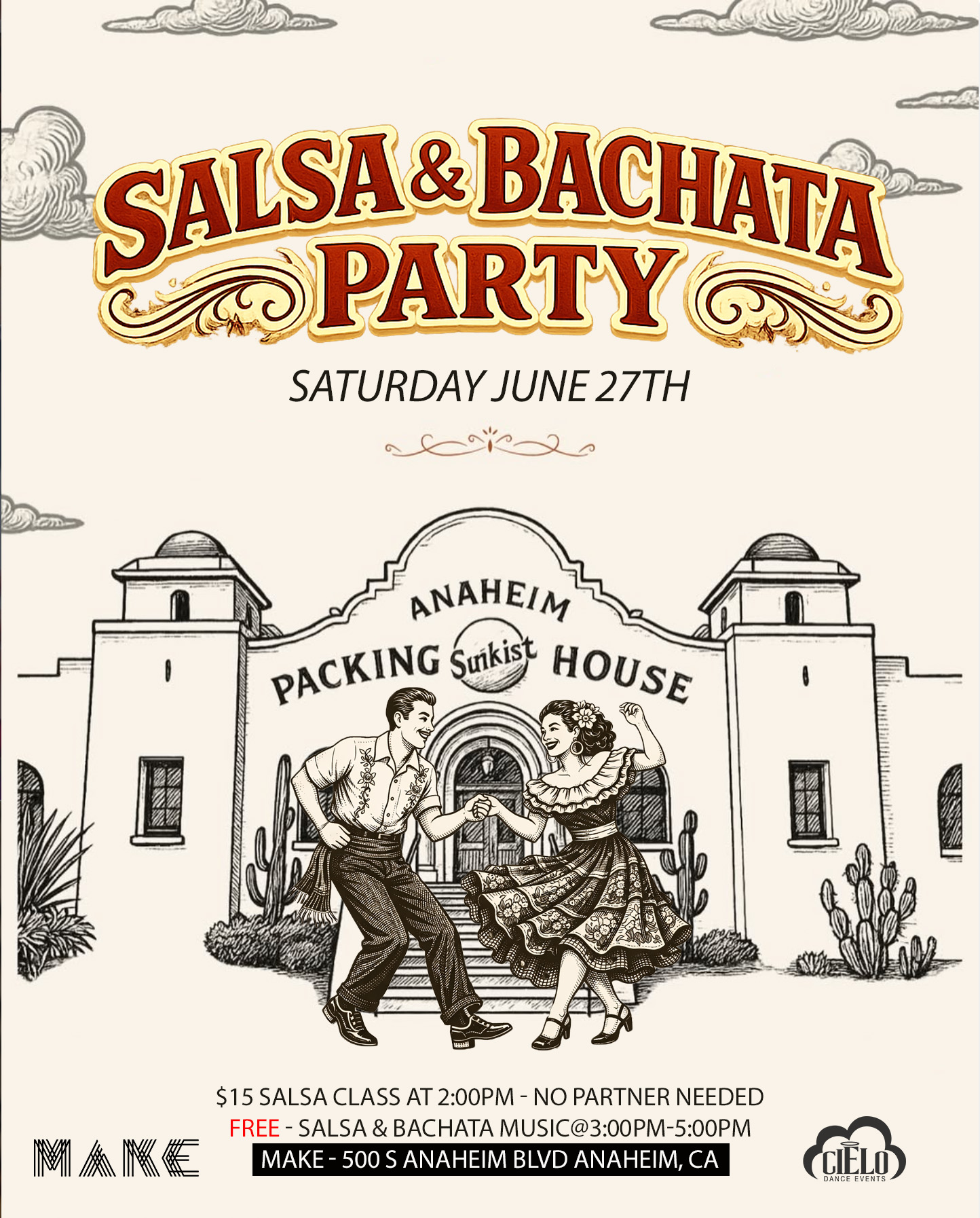 Saturday Day Social & Salsa Class