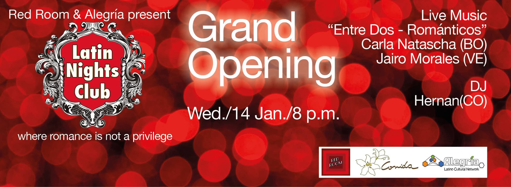 Grand opening - Latin Nights Club