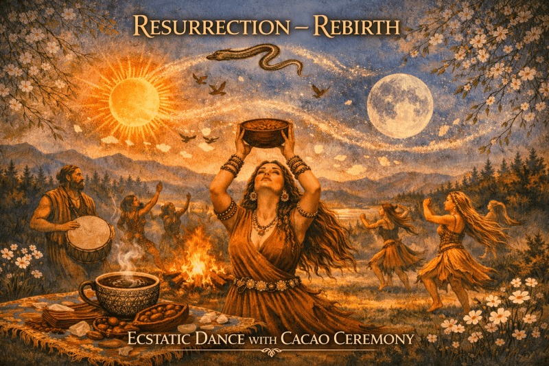 ECSTATIC DANCE & CACAO CEREMONY - REBIRTH
