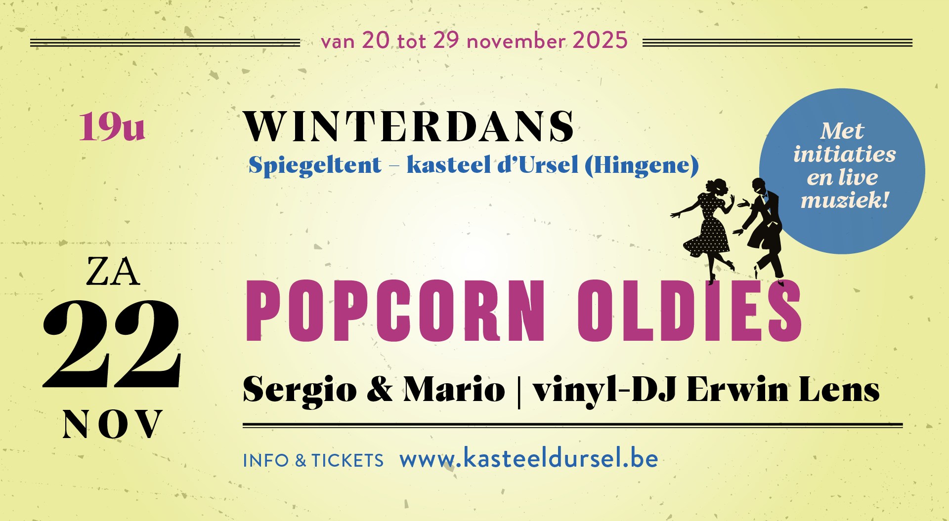 Winterdans POPCORN OLDIES