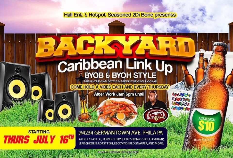 BACKYARD CARIBBEAN LINK UP