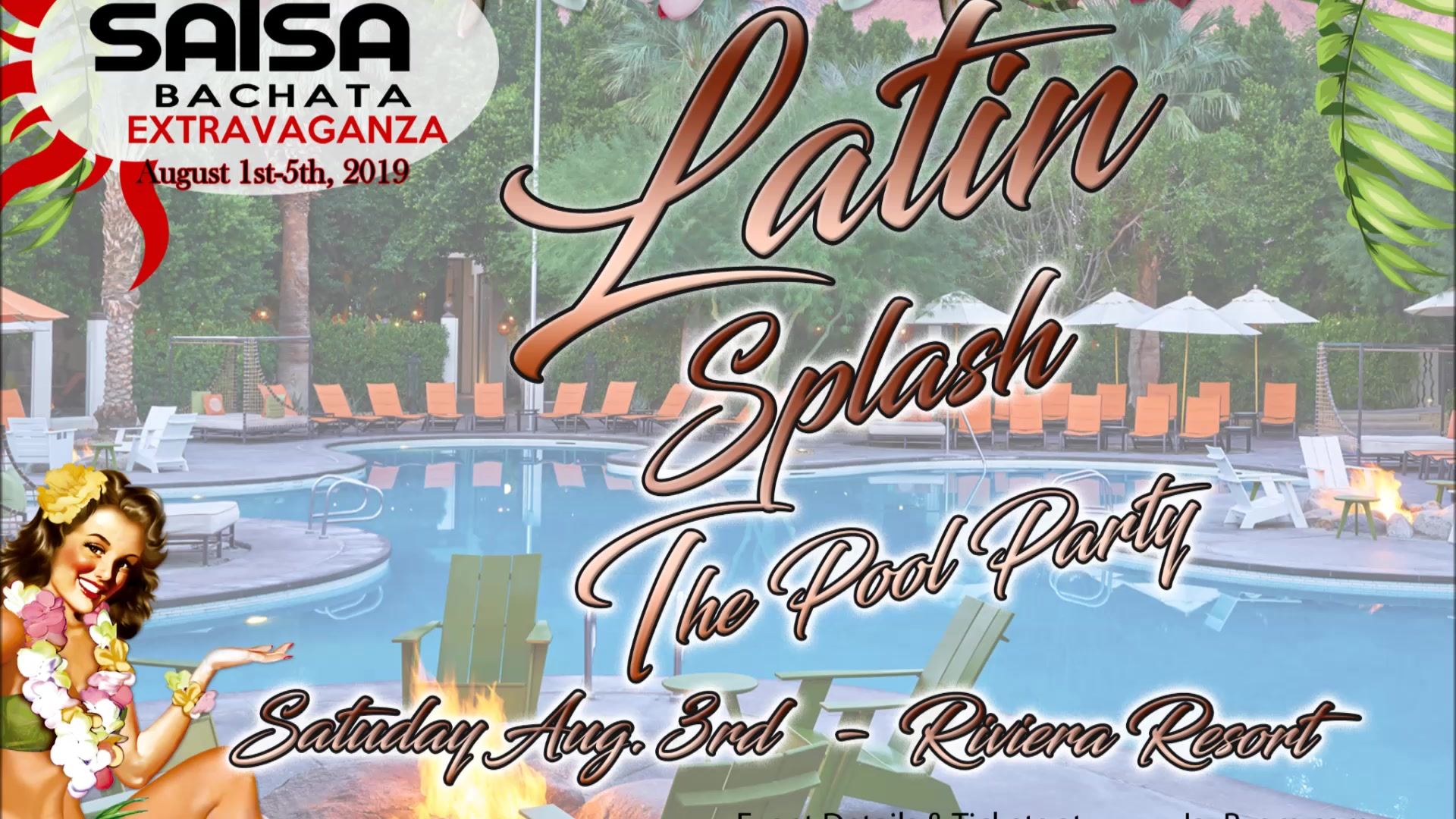 SBE Palm Springs Salsa Bachata Extravaganza Aug 1-4 2019