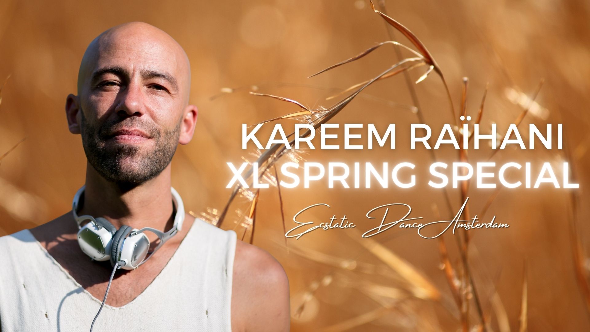 Ecstatic Dance Amsterdam XL SPRING SPECIAL with a didgeridoo performance by Jeroen Kareem Raรฏhani