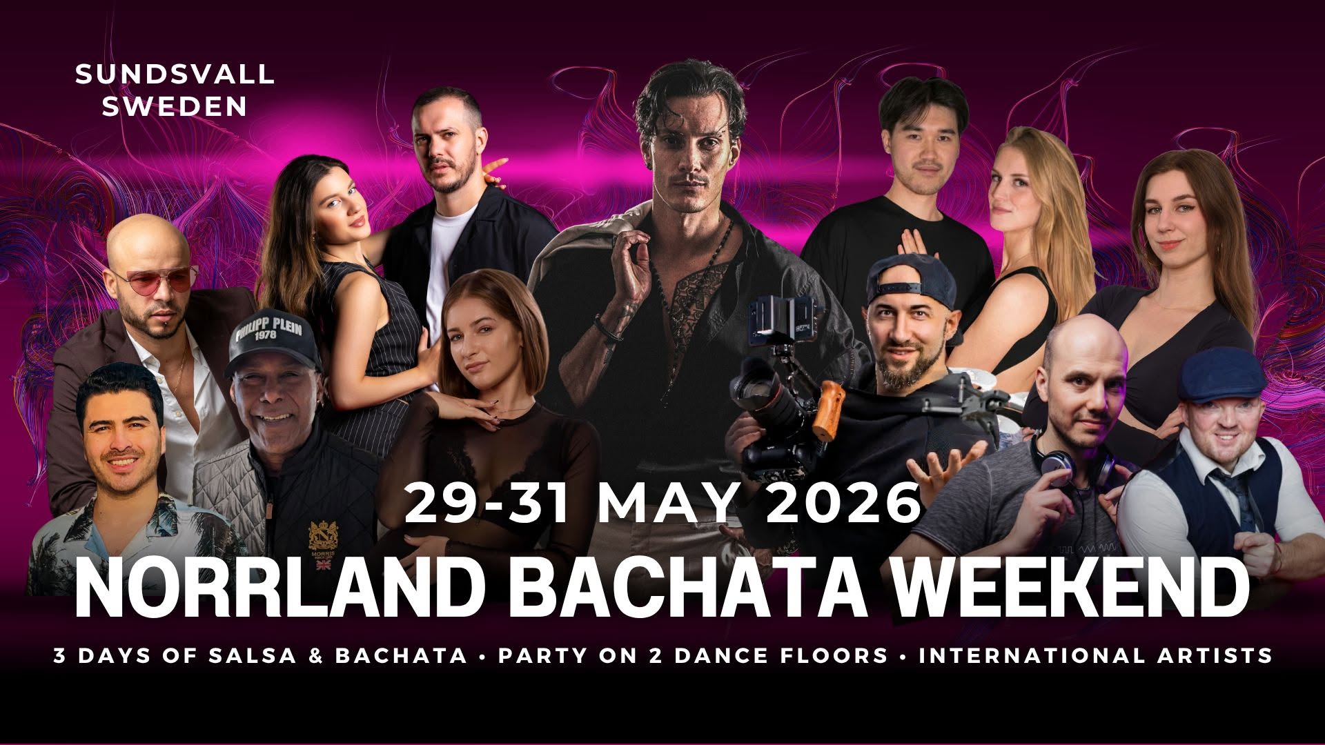 Norrland Bachata Weekend • Sundsvall 29-31 Maj 2026