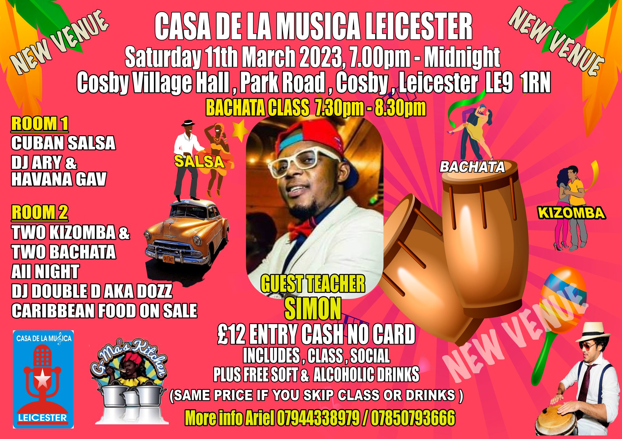 "CASA DE LA MUSICA LEICESTER PARTY" ๐จ๐บ