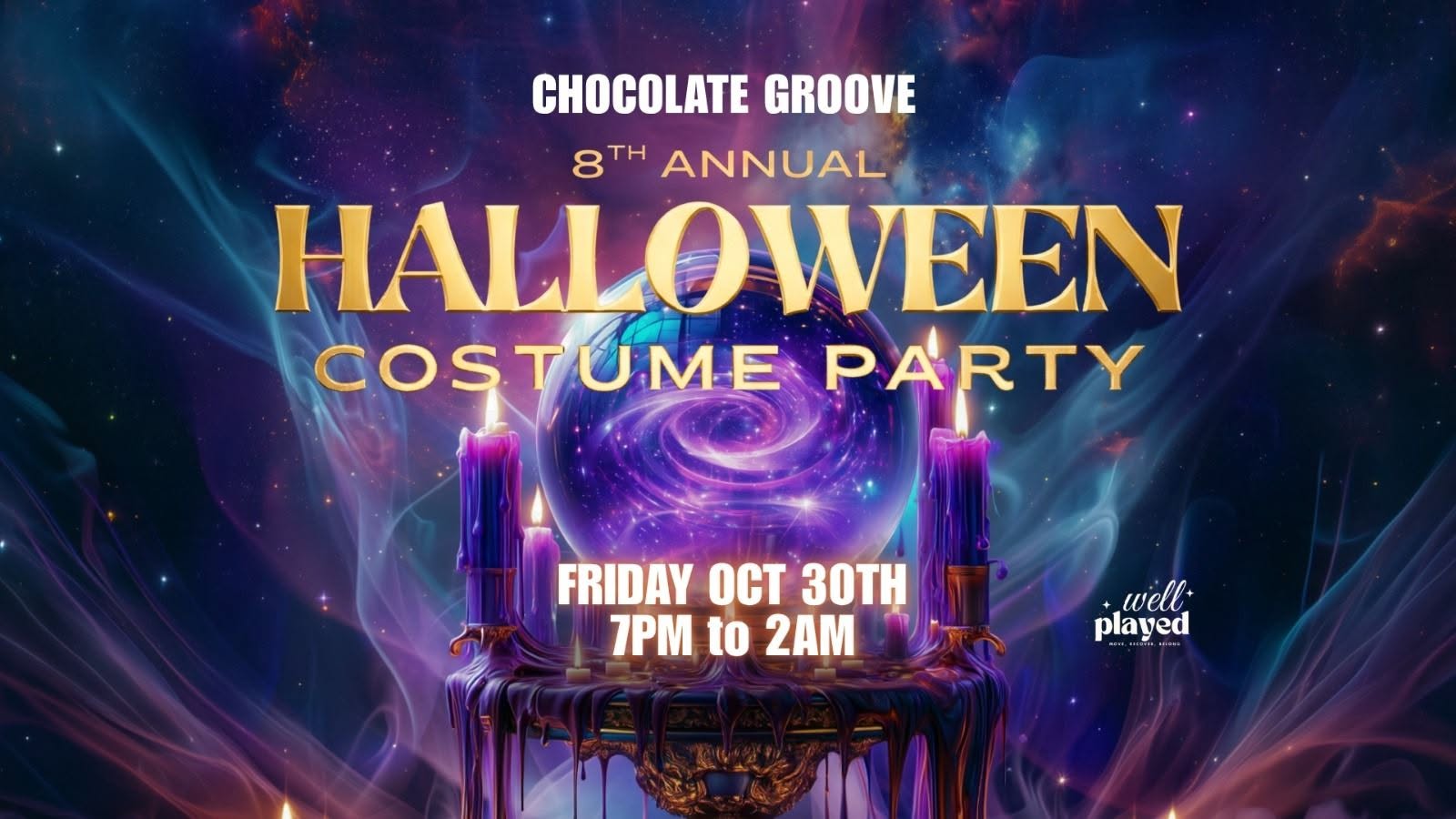 Chocolate Groove - Halloween Costume Party