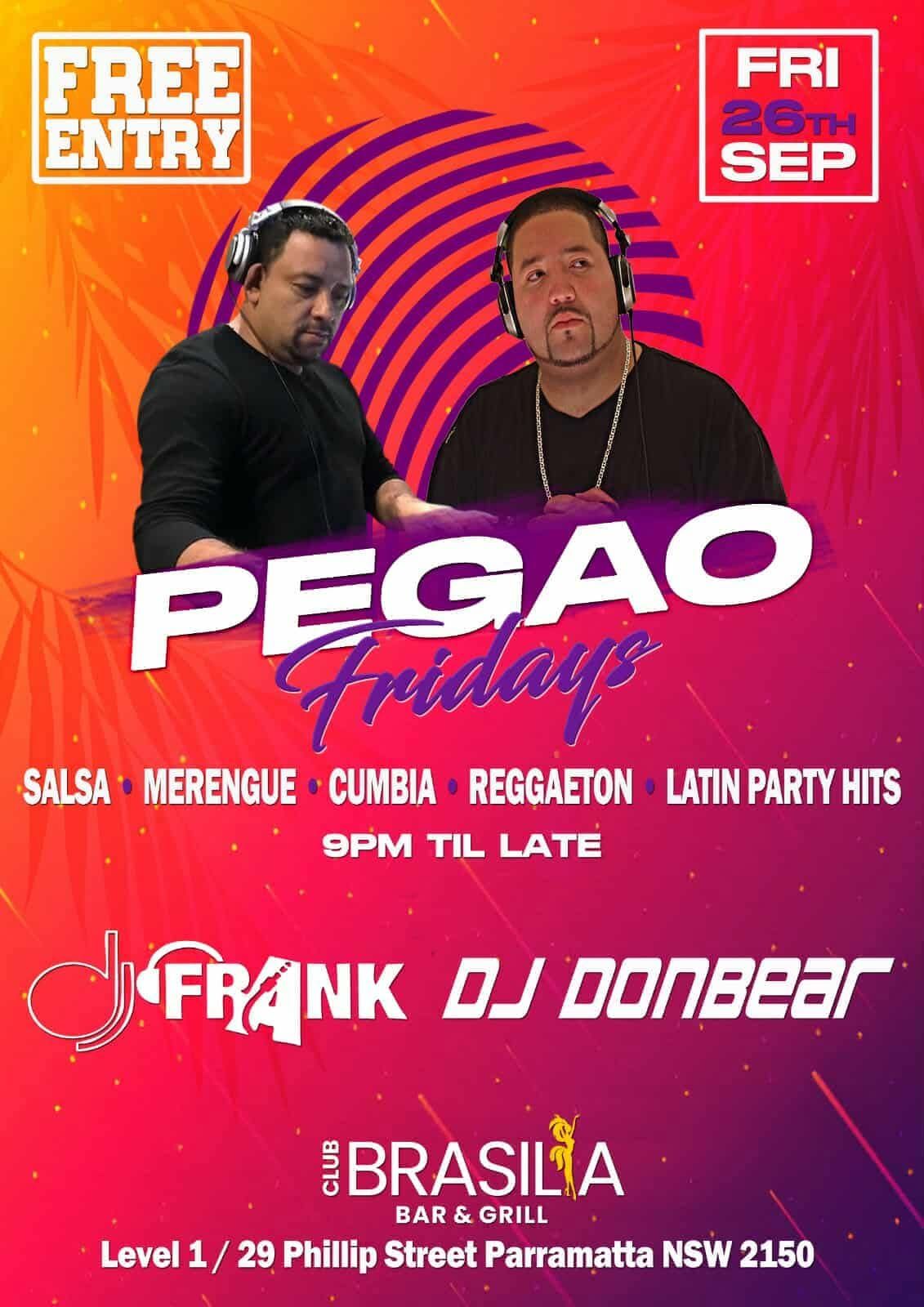 🔥PEGAO FRIDAYS - 26th SEPTEMBER🔥