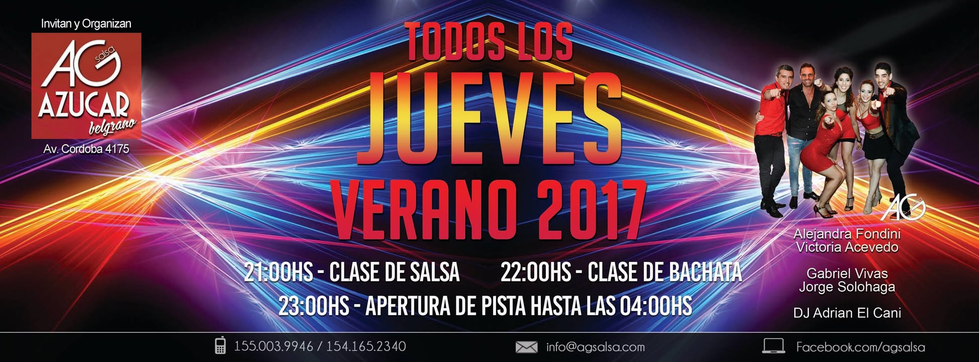 Todos los Jueves, Salsa y Bachata !