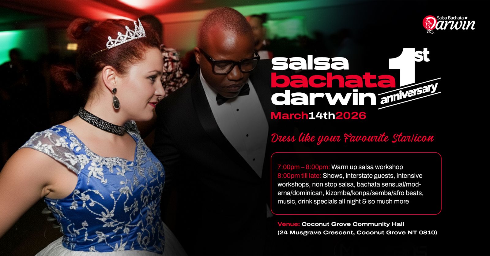 Salsa Bachata Darwin 1st Anniversary Feat Dayan(CUBA)