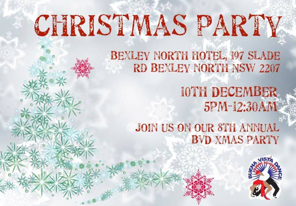 BVD ACADEMY 8th annual X'MAS FANCY DRESS PARTY!!!!