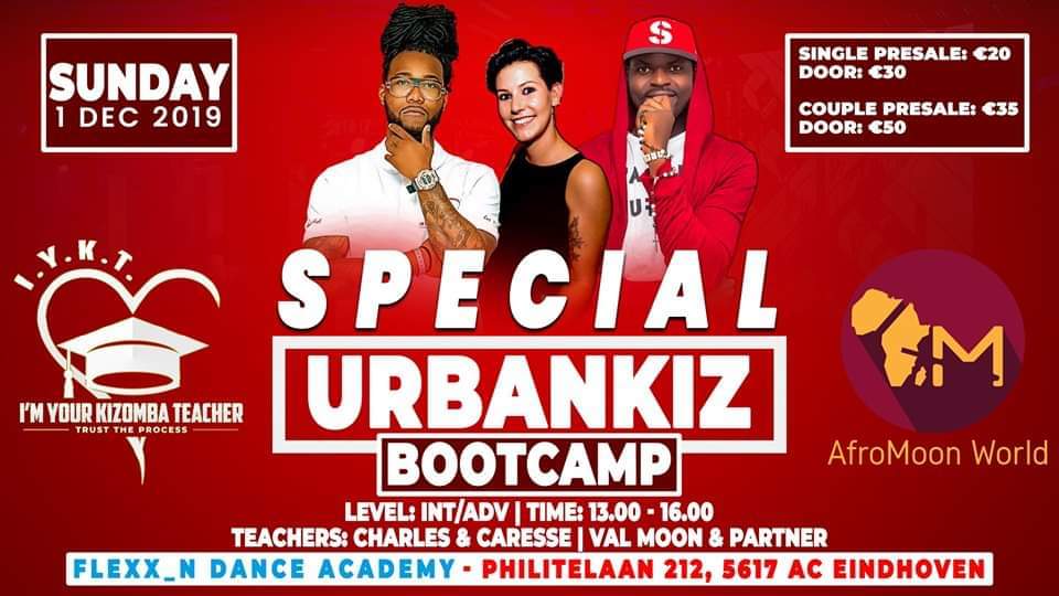 UrbanKiz Bootcamp Special in Eindhoven