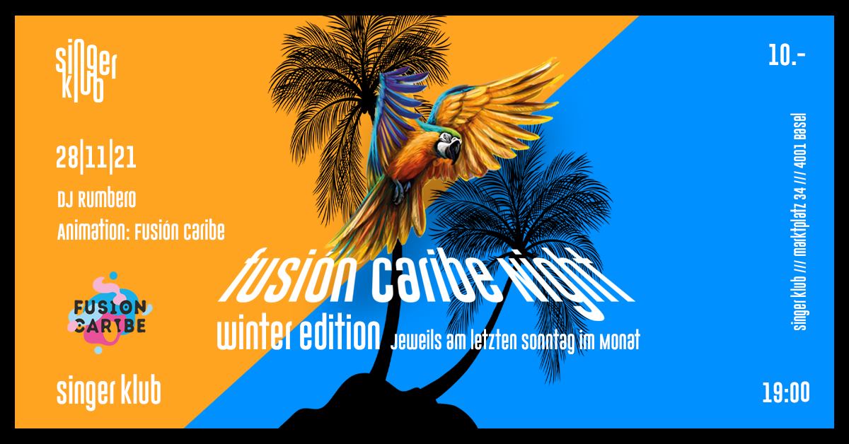 fusión caribe night - winter edition
