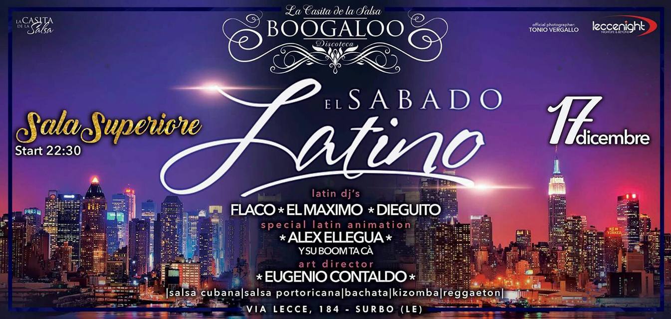 Sabato latino sala superiore boogaloo