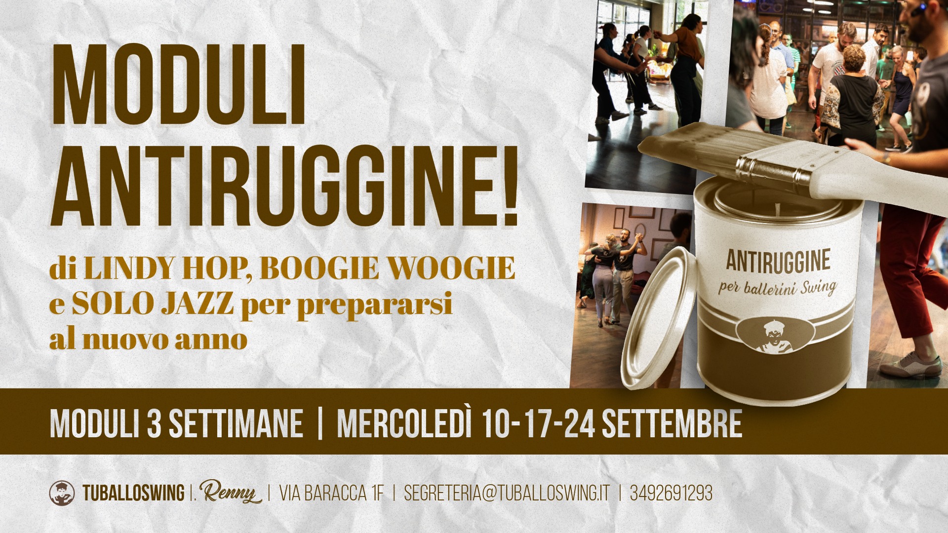 Swing antiruggine post estate - Rimetti in moto il tuo Swing!