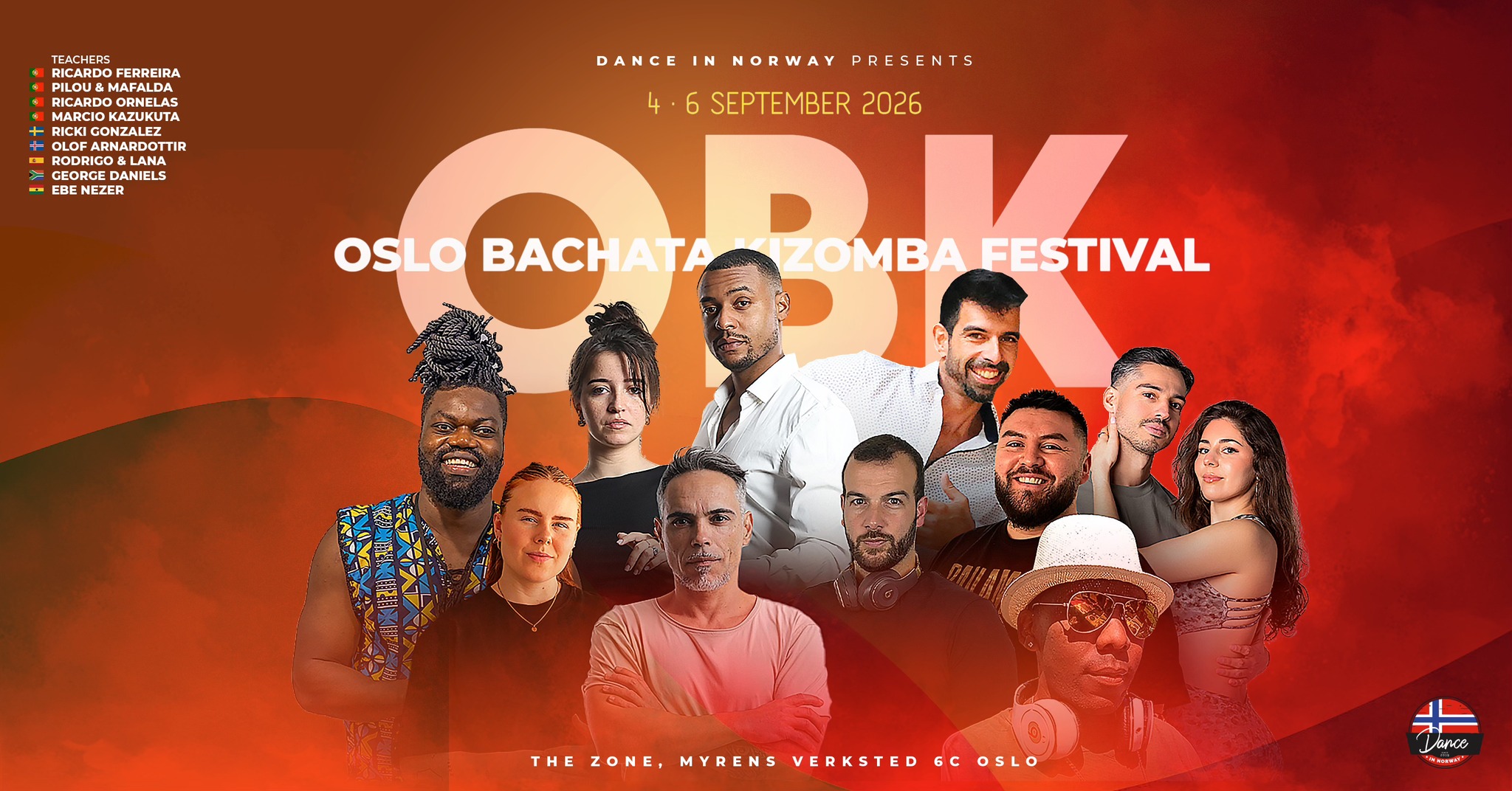 Oslo Bachata Kizomba Festival (OBK 2026)