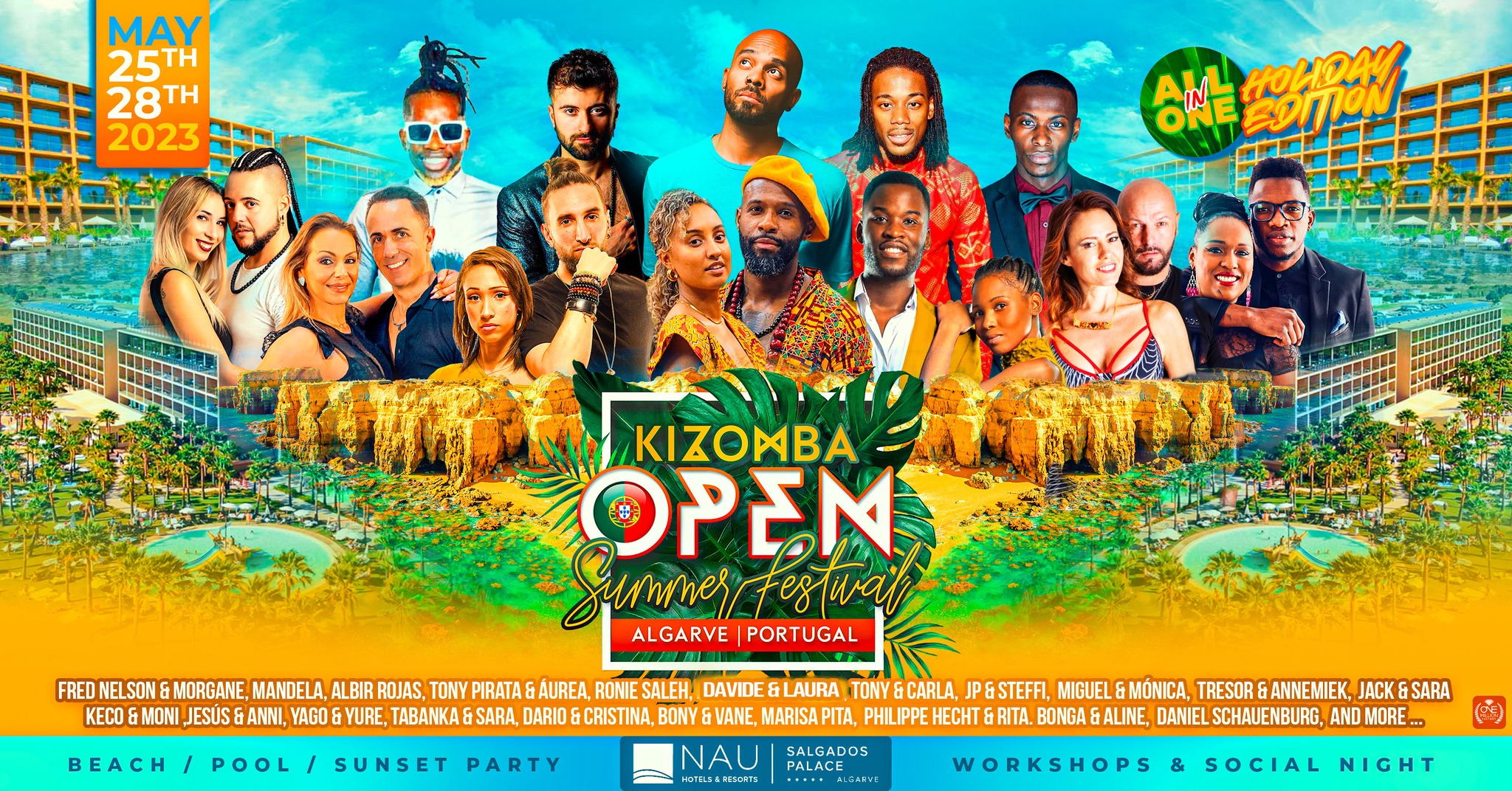 Kizomba Open Summer Festival 2023 Holiday Edition(Algarve-Portugal)