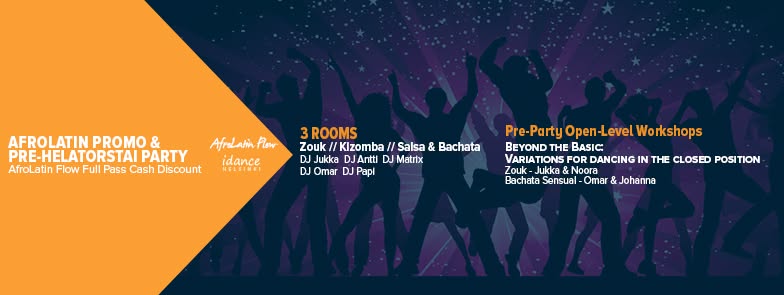 AfroLatin Flow Promo & Pre-Helatorstai Party