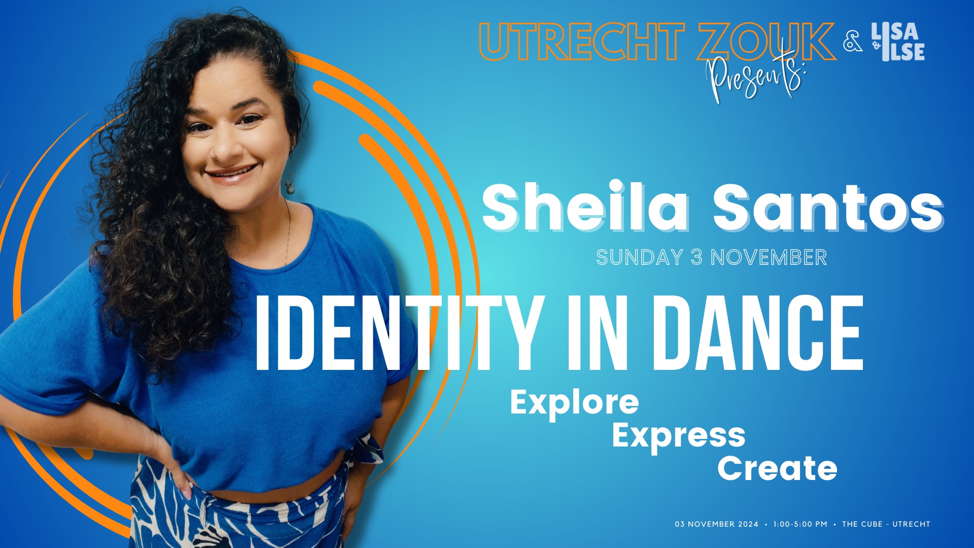 Sheila Santos - Identity in Dance - Brazilian Zouk Workshop in Utrecht