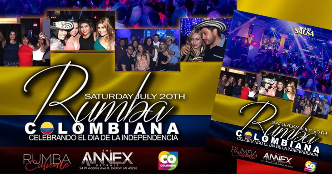 Rumba Colombiana "celebrating the independence of Colombia"