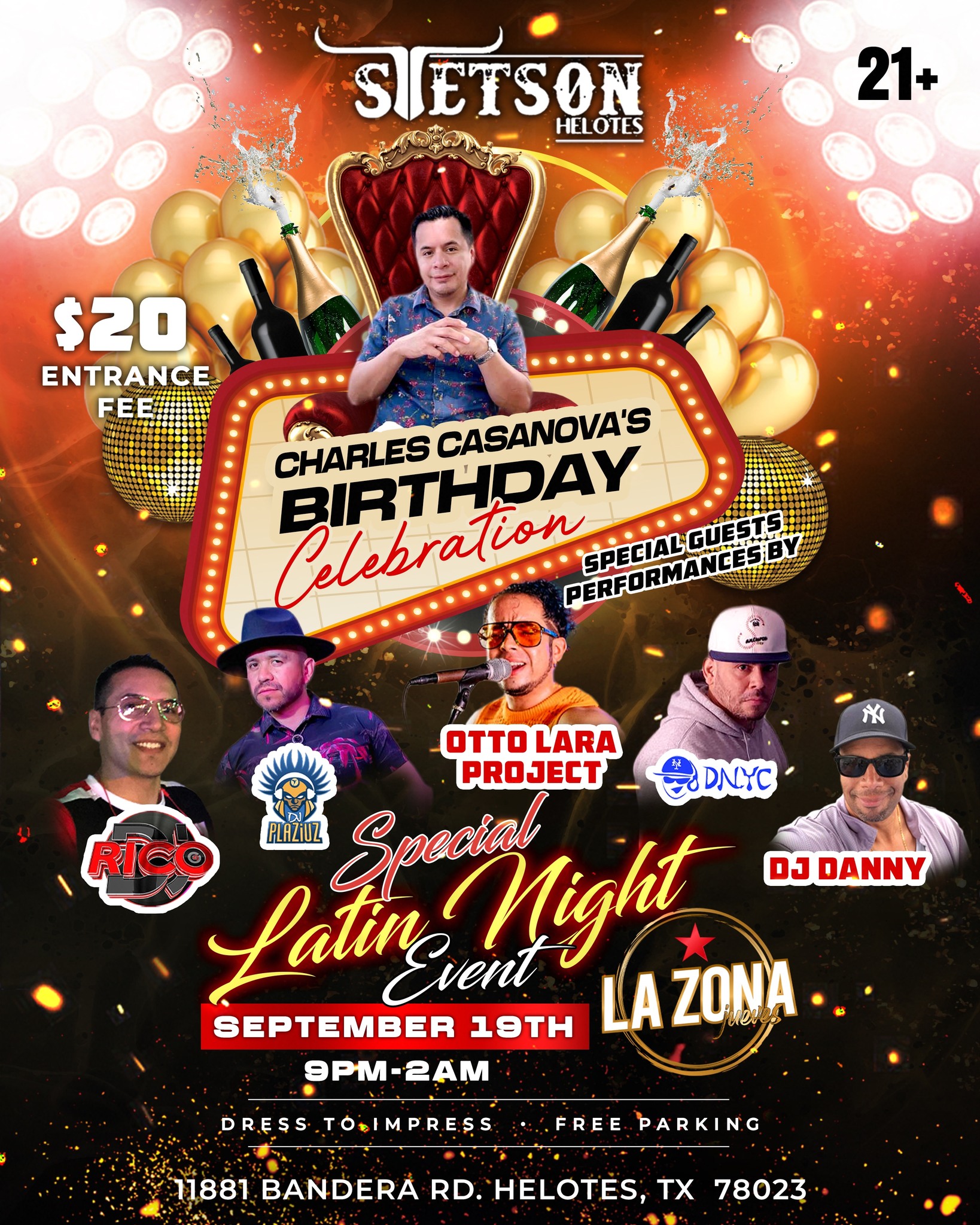 Special Latin Night Event - Thursday