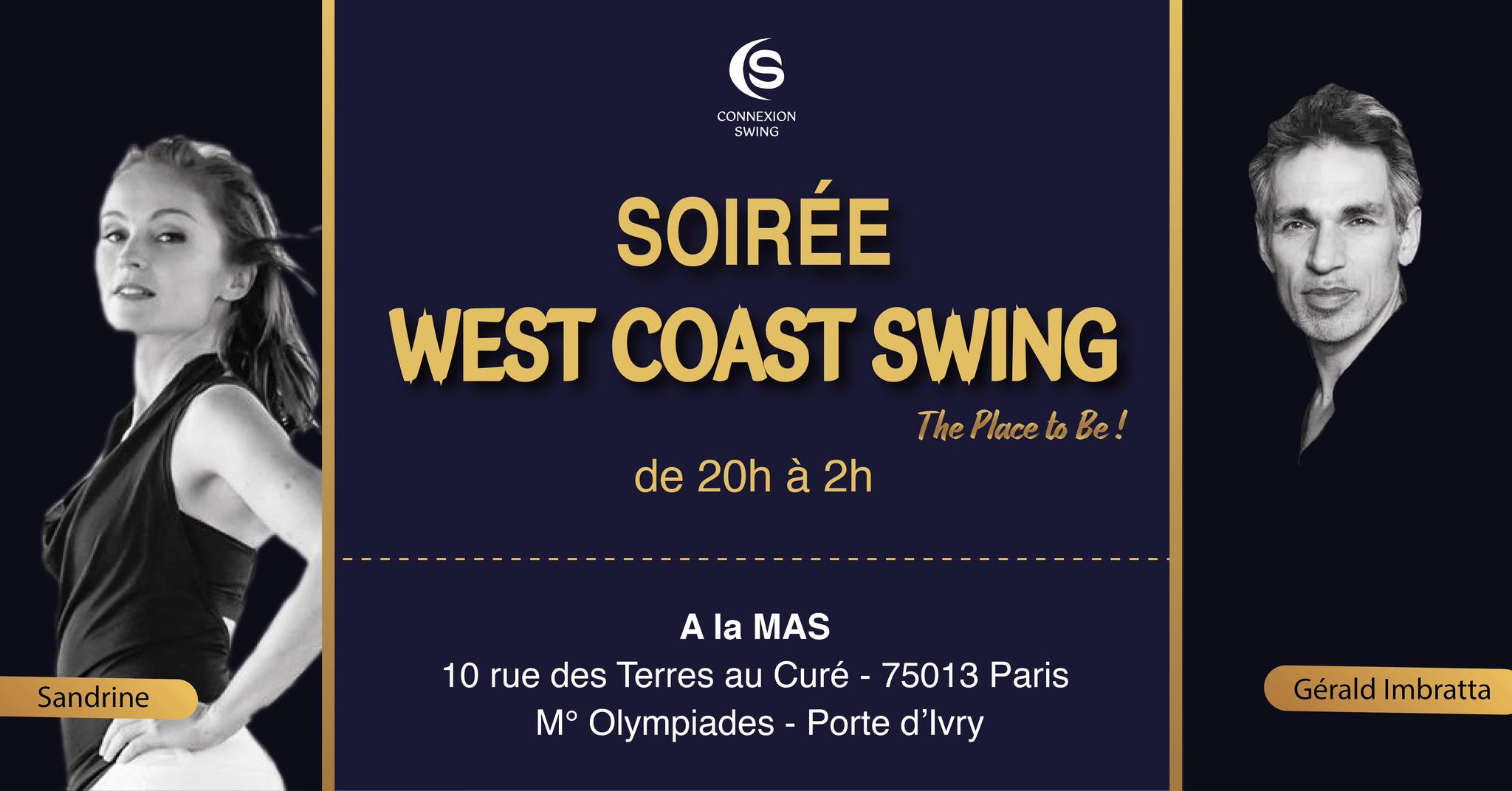 Soirée Connexion Swing "The Place to Be !" avec Sandrine & Gérald Imbratta