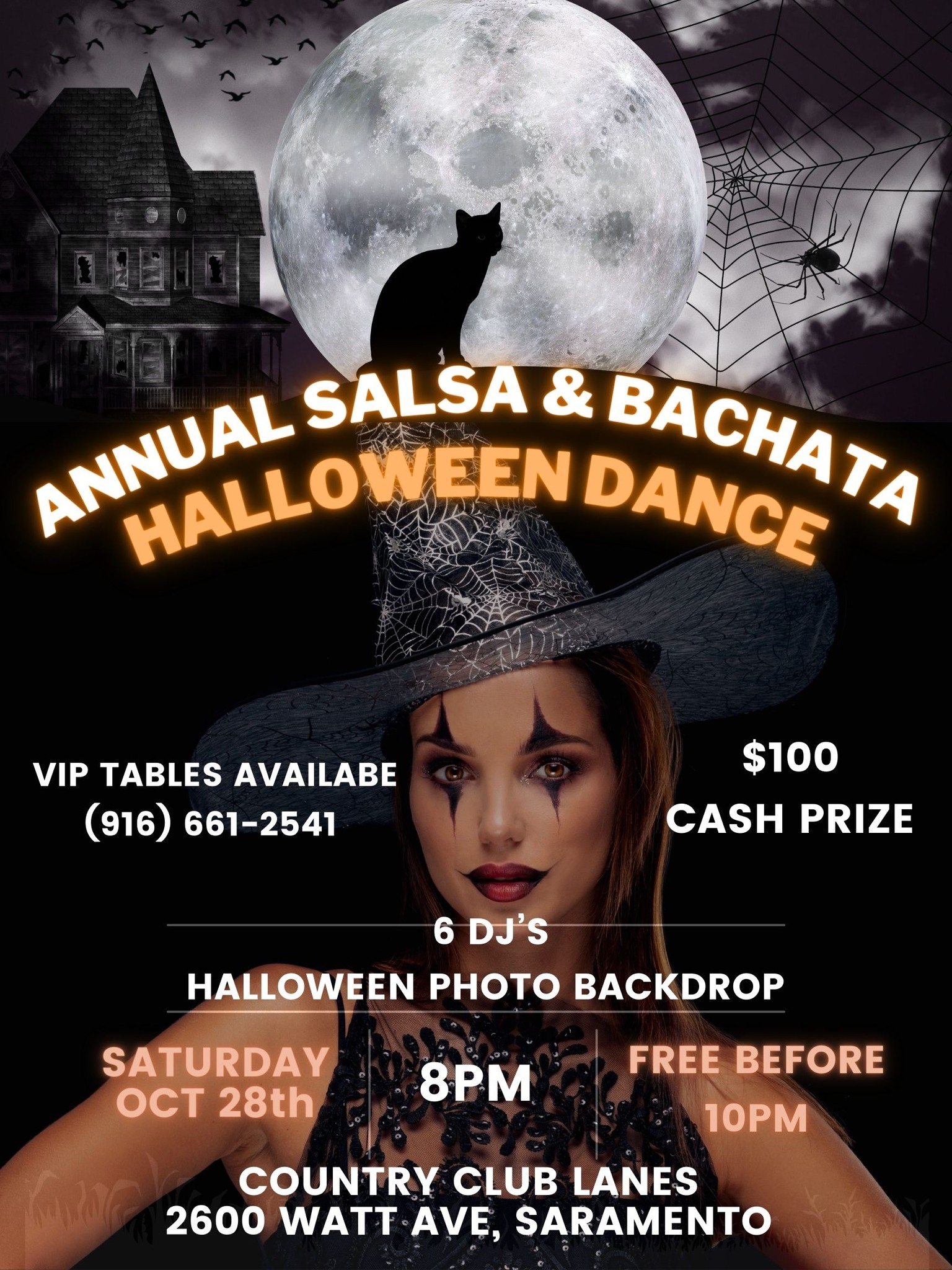 2023 Mega Salsa & Bachata Halloween Dance