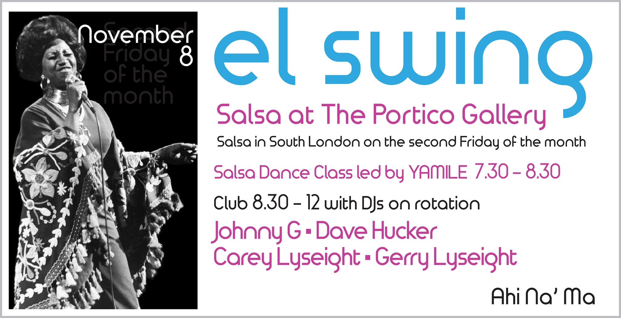 El Swing at the Portico Gallery