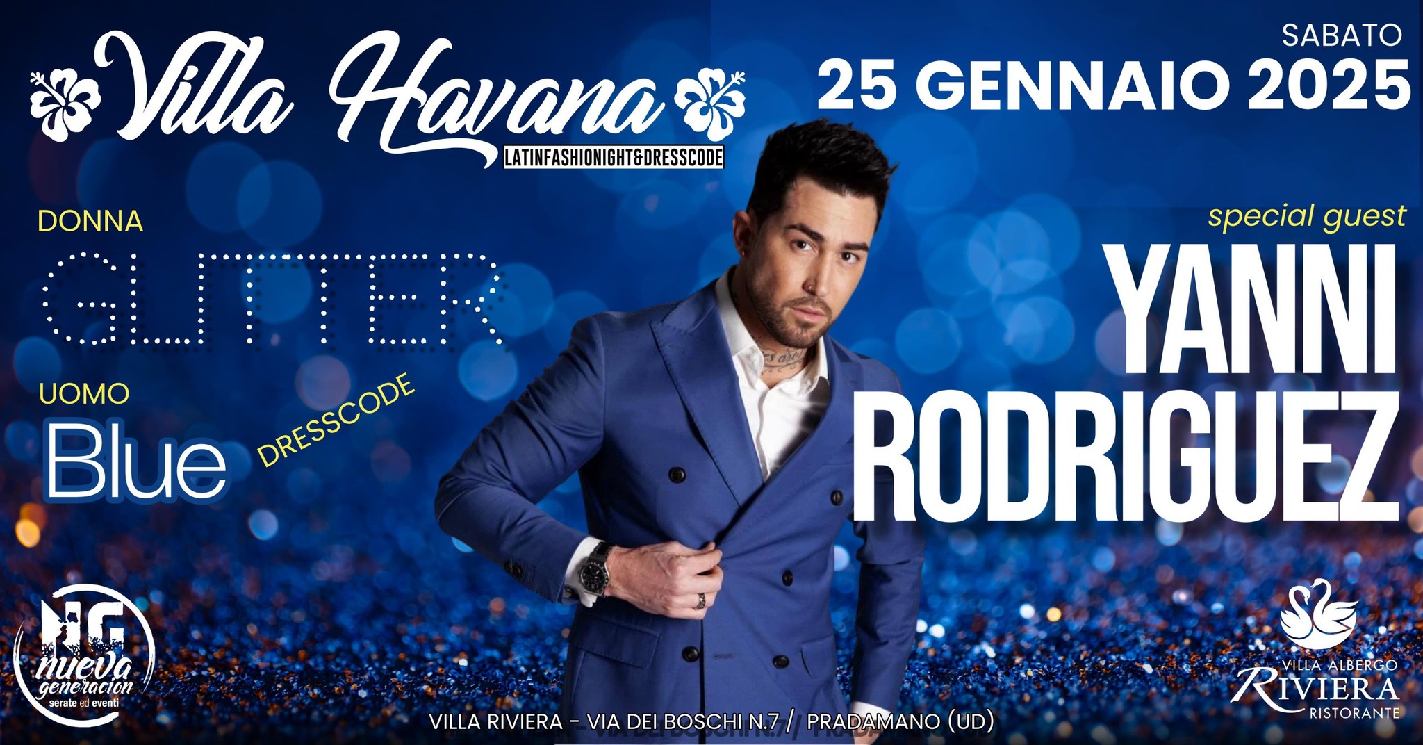 VillaHavana Glitter & Blu