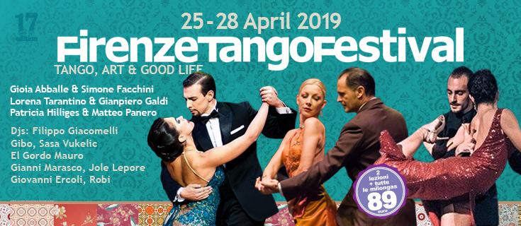 17° Firenze Tango Festival 25 > 28 Aprile 2019