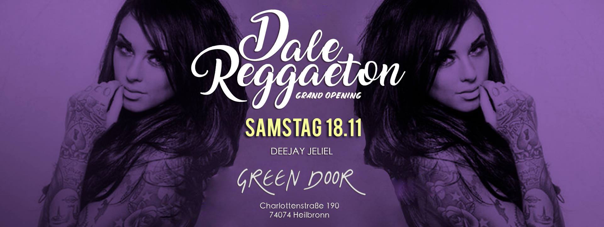 Green Door Dale Reggaeton Samstag 18.11 Heilbronn