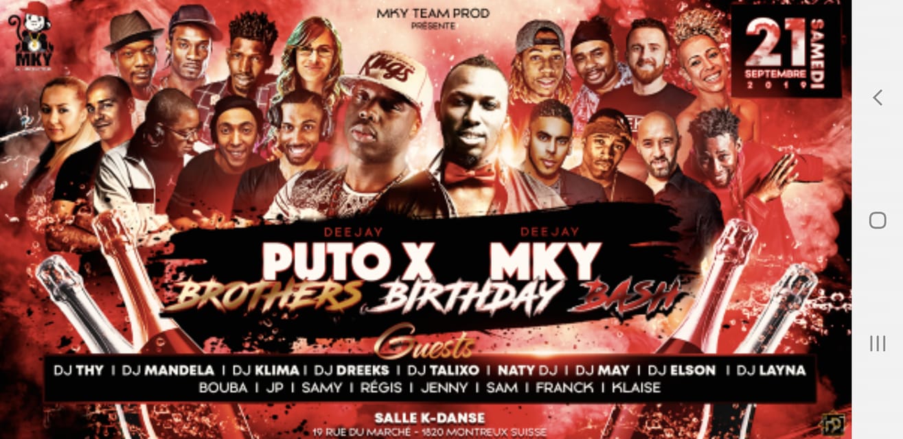Brothers Birthay Bash Puto-x M-ky Riscar o chao