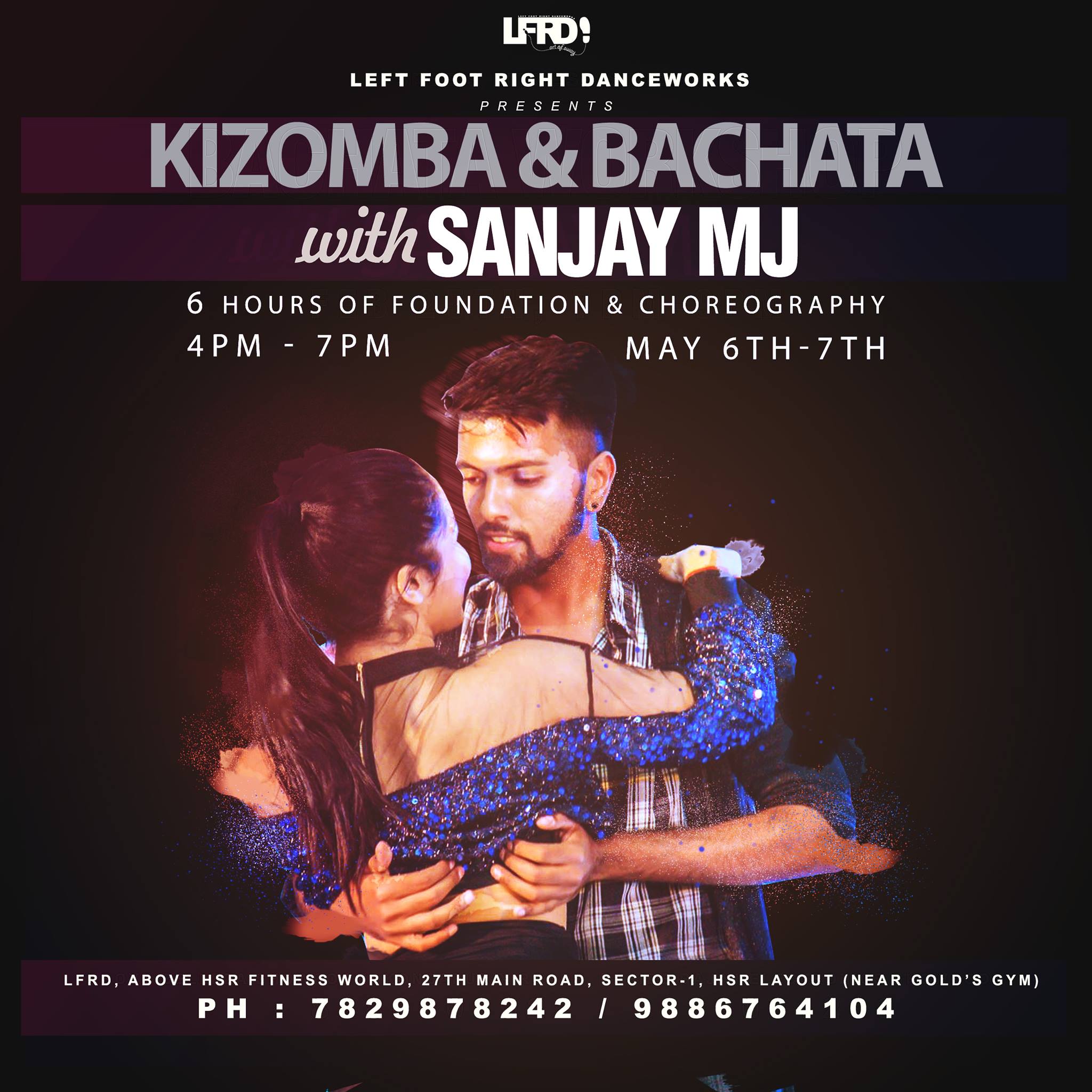 Kizomba & Bachata workshop with Sanjay MJ